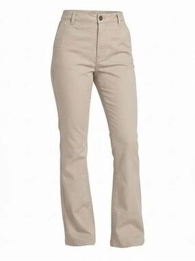 Old Navy High Waisted Flare Pants Womens Size 30 Regular (Beige/Khaki) Cute #2